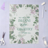 Eucalyptus Leaves Greenery Wedding Seidenpapier (Basteln)