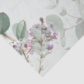 Eucalyptus Leaves Greenery Wedding Seidenpapier (Detail)