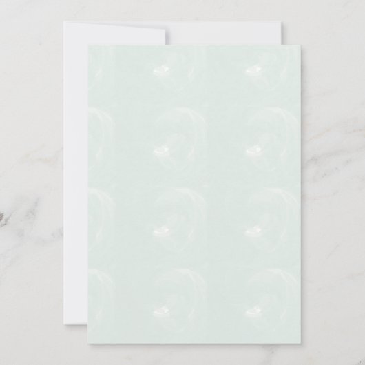 Eucalyptus Mason Jar Vase Boho Brautparty Einladung (Rückseite)