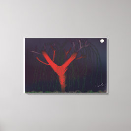 Eucalyptus Midnight Canvas Print Leinwanddruck
