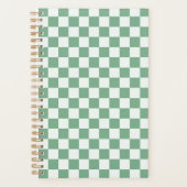 Eucalyptus mist checkerboard pattern planer (Vorderseite)