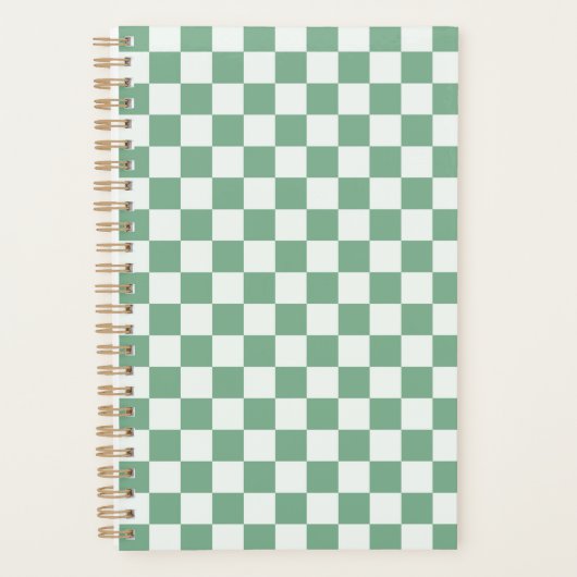 Eucalyptus mist checkerboard pattern planer (Vorderseite)