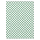 Eucalyptus mist checkerboard pattern tischdecke (Vorderseite)