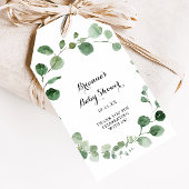 Eucalyptus Moderne Kinderdusche Geschenkanhänger