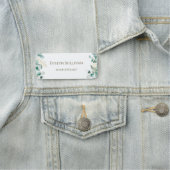 Eucalyptus Name Tag Namensschild (Beispiel)