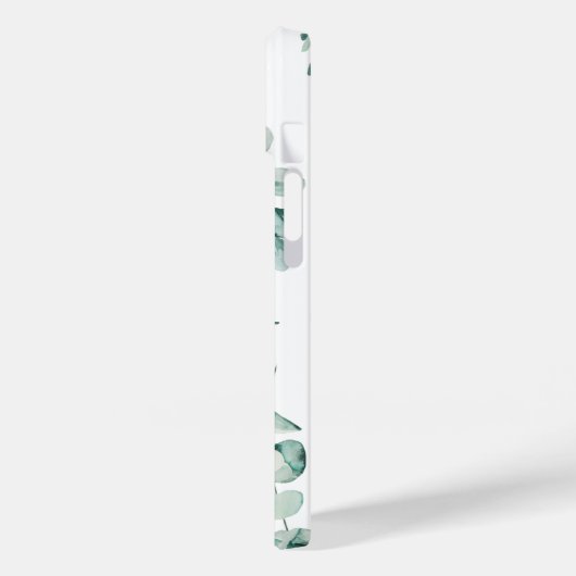 Eucalyptus Pattern iphone Case (Rückseite / Links)