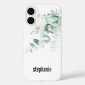 Eucalyptus Pattern iphone Case (Rückseite)