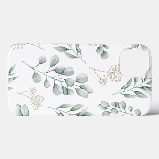 Eucalyptus Pattern iphone cover  (Rückseite (Horizontal))