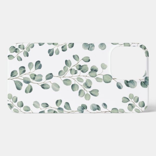 Eucalyptus Pattern iphone cover  Hülle (Rückseite (Horizontal))
