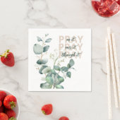 Eucalyptus Prayer Napkin Serviette (Beispiel)