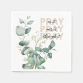 Eucalyptus Prayer Napkin Serviette (Vorderseite)