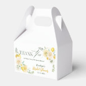 Eucalyptus Rose Brautparty Vielen Dank Geschenkschachtel (Vorderseite)