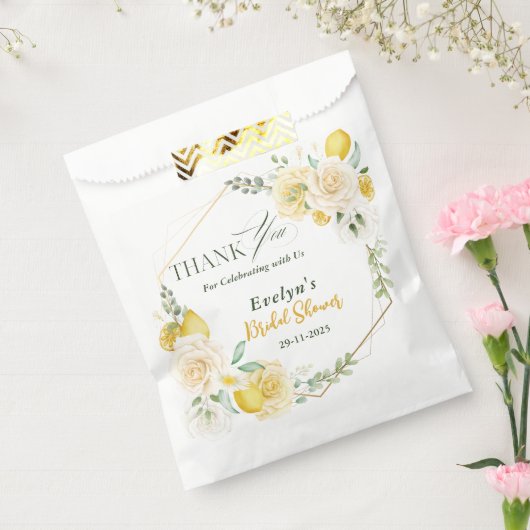 Eucalyptus Rose Brautparty Vielen Dank Geschenktütchen (Versiegelt)