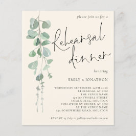 Eucalyptus Sage Creme Probe Abendessen