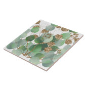 EUCALYPTUS SAGE GOLD Tile Fliese (Seite)