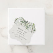 Eucalyptus Sage Green Wedding Vielen Dank Geschenkanhänger (Beispiel)
