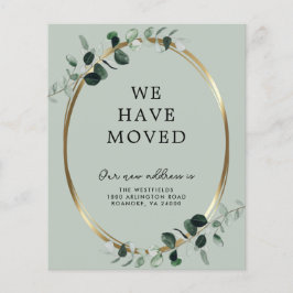 Eucalyptus Sage Neue Adresse Ankündigung