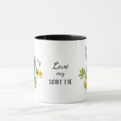 Eucalyptus Scottish Terrier Tasse (Zentrum)