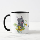 Eucalyptus Scottish Terrier Tasse (Links)