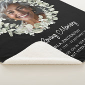 Eucalyptus Script Custom Text & Photo Memorial Sherpadecke (3/4)