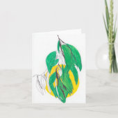Eucalyptus Sprig Greeting Card Karte (Vorderseite)