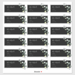 Eucalyptus Sprig Guest Address Labels