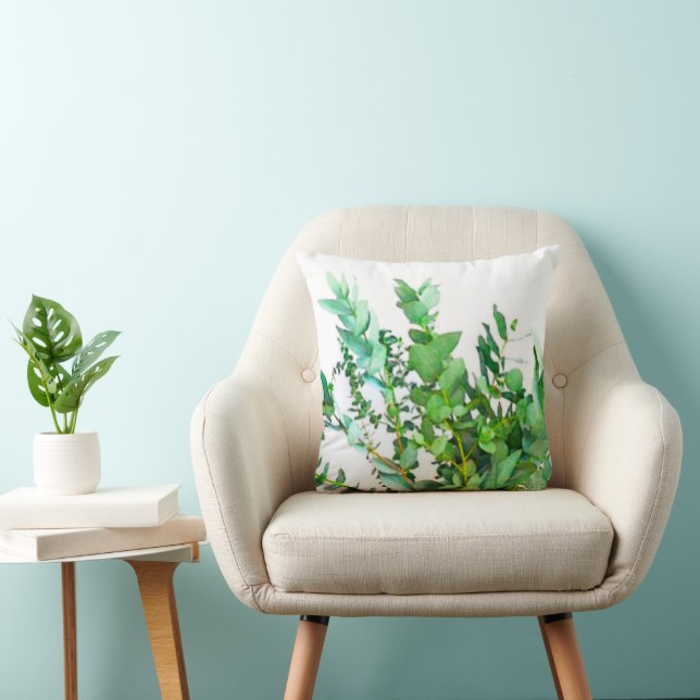 Eucalyptus Throw Pillow Kissen (Stuhl )