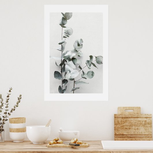 EUCALYPTUS TWIGS NO1, POSTER (Küche)