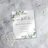 Eucalyptus Vow Renewal Einladung