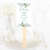 Eucalyptus Watercolor Sage Emerald Green Programm Fächer