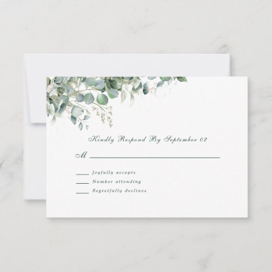 Eucalyptus Watercolor Sage Green Script-UAWG (Vorderseite)