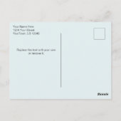 Eucalyptus Watercolor Vielen Dank FOTO Postcard Postkarte (Rückseite)