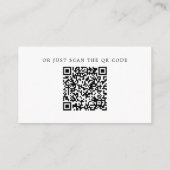 Eucalyptus Wedding Insert | Greenery Details + QR (Rückseite)