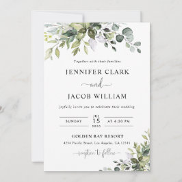 Eucalyptus Wedding Invitation Einladung