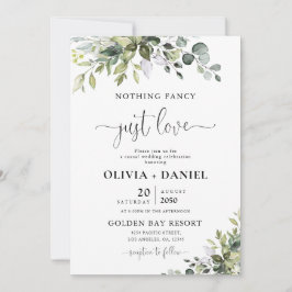 Eucalyptus Wedding Invitation Einladung