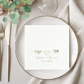 Eucalyptus Wedding Napkins Serviette