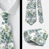Eucalyptus Wedding Neck Tie Krawatte