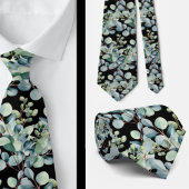Eucalyptus Wedding Neck Tie Krawatte