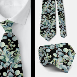 Eucalyptus Wedding Neck Tie Krawatte