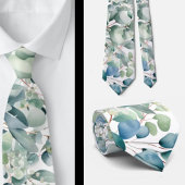 Eucalyptus Wedding Neck Tie Krawatte