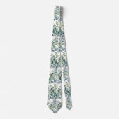 Eucalyptus Wedding Neck Tie Krawatte (Vorderseite)