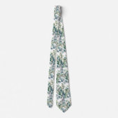 Eucalyptus Wedding Neck Tie Krawatte (Rückseite)
