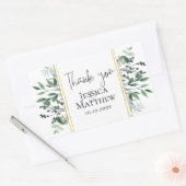 Eucalyptus Wedding Stickers (Umschlag)