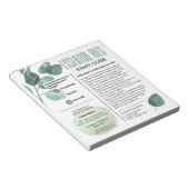 Eucalyptus Wesentlichen al Oils Start Guide Notizblock (angewinkelt)