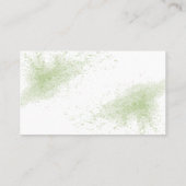 Eucalytpus Brautparty Platzkarte (Rückseite)