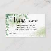 Eucalytpus Brautparty Platzkarte (Vorderseite)