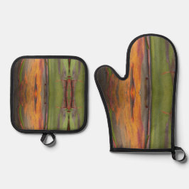 Eucaplipto Ofenhandschuh & Topflappen-Set