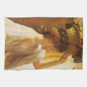 Eucharis - Mädchen mit einem Korb voller Früchte v Geschirrtuch (Horizontal)