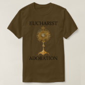 Eucharist Adoration 2 T-Shirt (Design vorne)