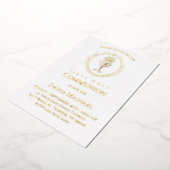 Eucharist First Holy Communion Folieneinladung (Gedreht)